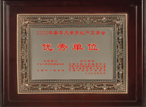 2003年春季天津房地產(chǎn)交易會(huì)優(yōu)秀單位
